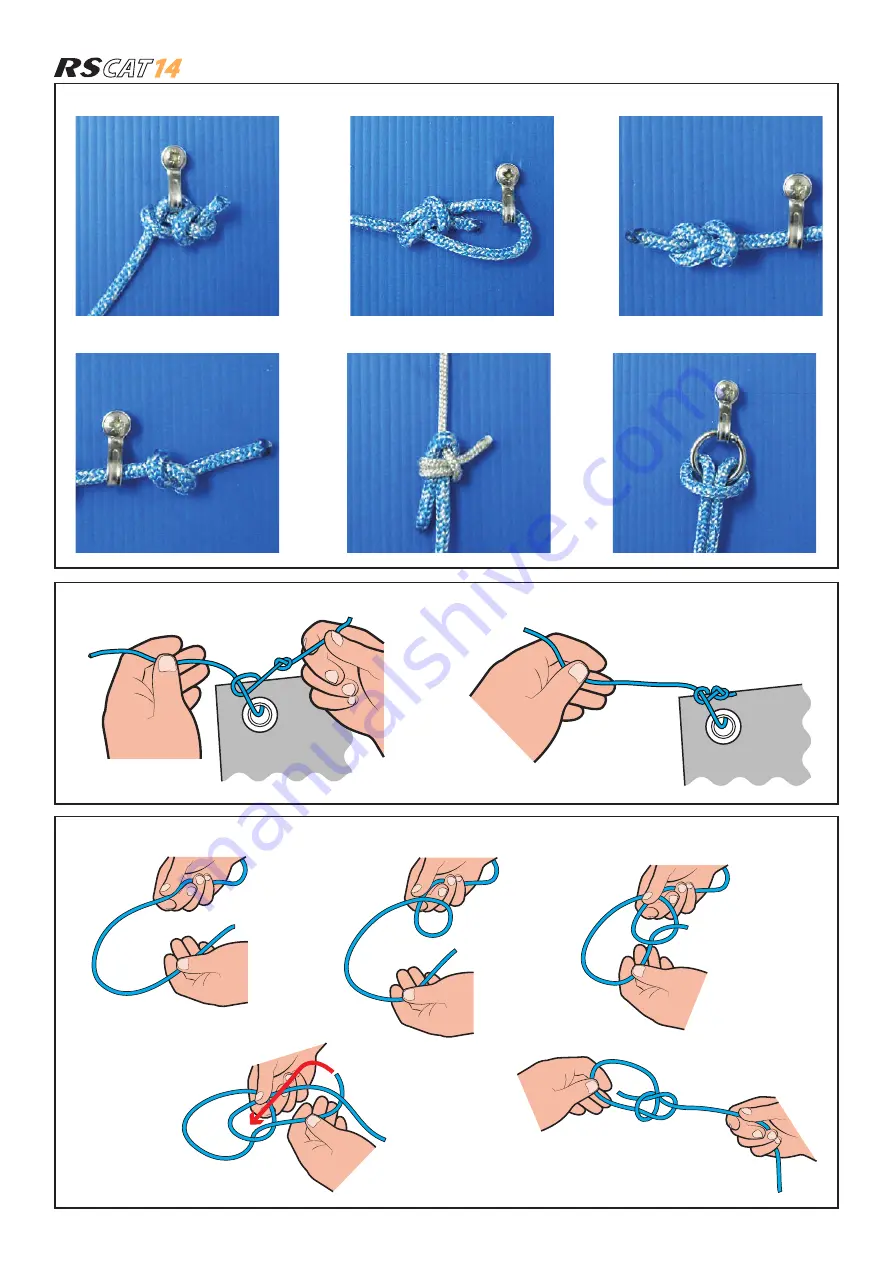 RS SAILING RSCAT 14 Rigging Manual Download Page 54