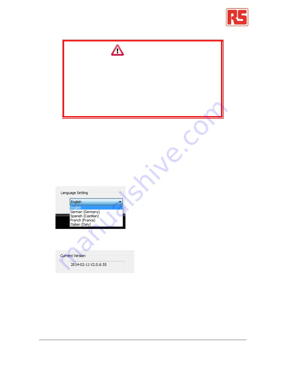 RS 8802201 User Manual Download Page 18