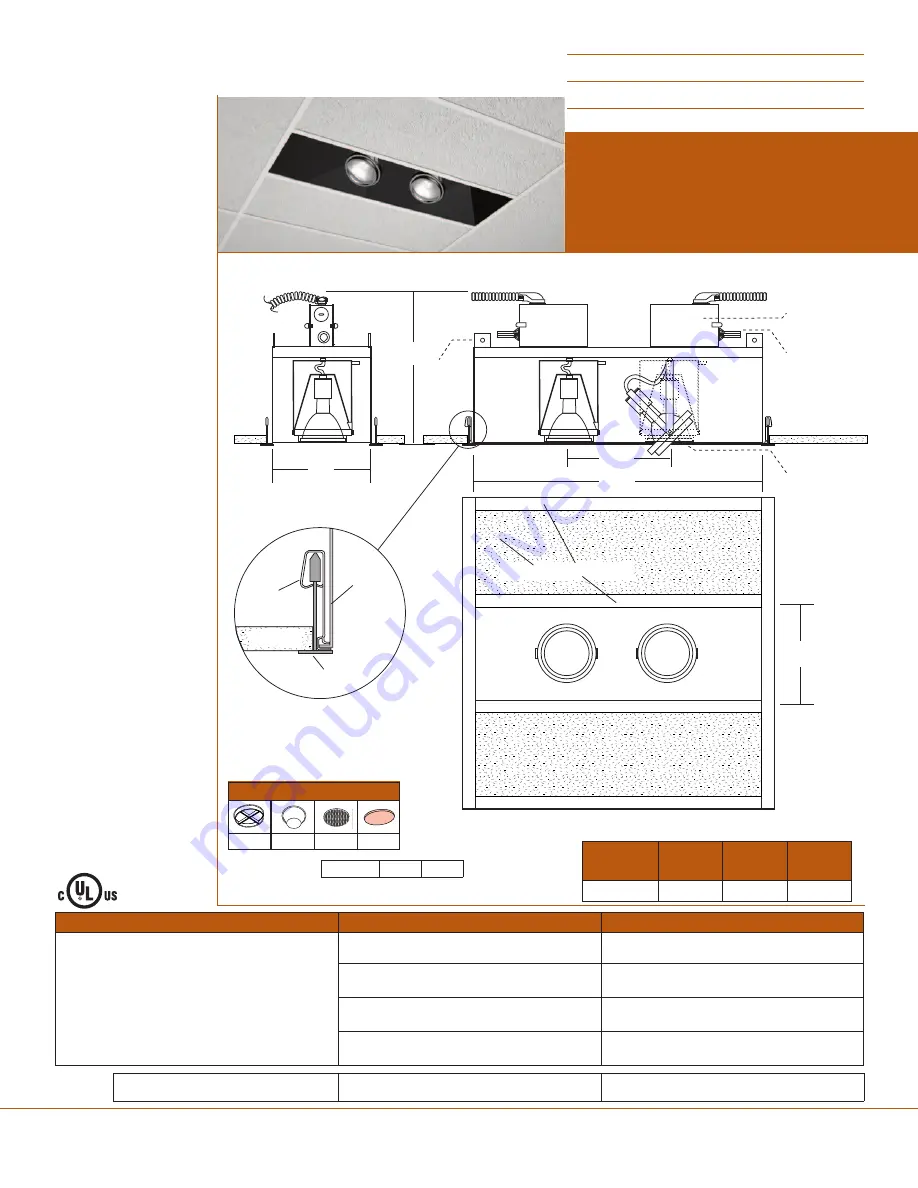 RSA Lighting Combolight GR Series GR220 Скачать руководство пользователя страница 1