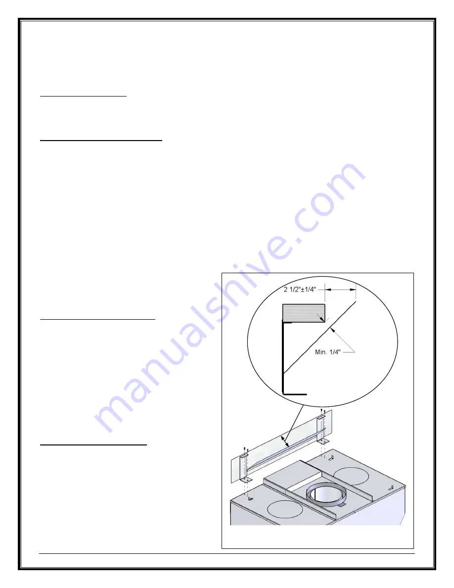 RSF Woodburning Fireplaces FOCUS 250 Owner'S Manual Download Page 13