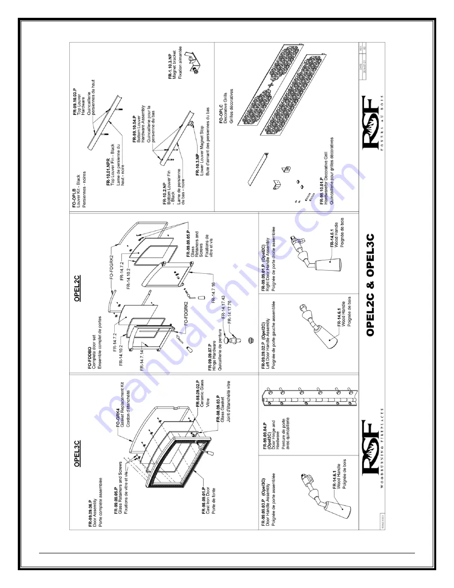 RSF Woodburning Fireplaces OPEL2C Скачать руководство пользователя страница 29