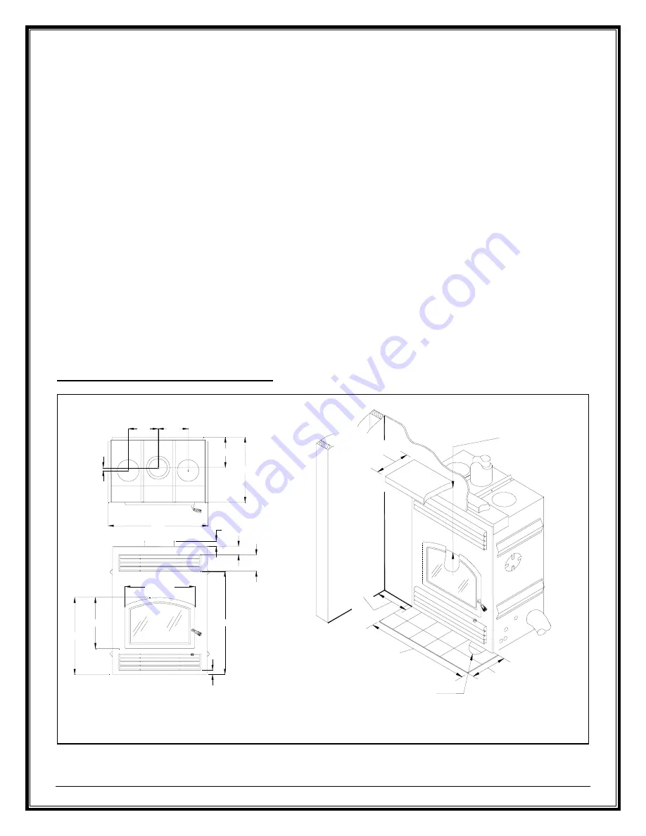 RSF Woodburning Fireplaces OPEL3 Owner'S Manual Download Page 5