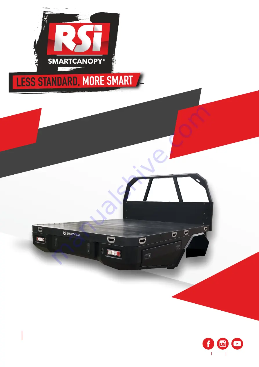 RSI SMARTCANOPY Assembly Instructions Manual Download Page 1