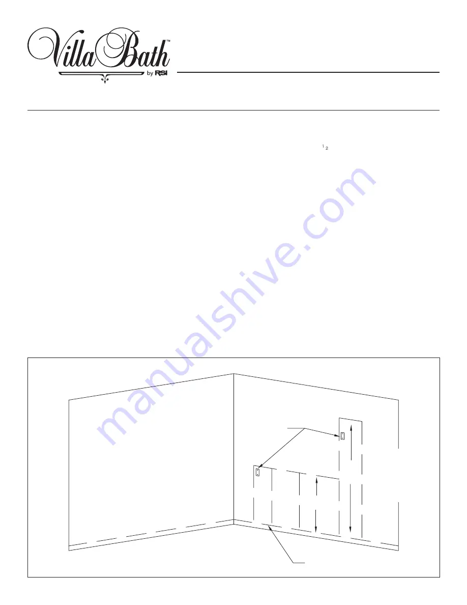 RSI Villa Bath Скачать руководство пользователя страница 1