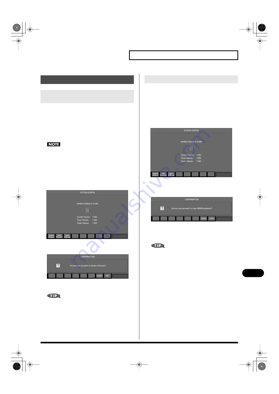 RSS M-380 Owner'S Manual Download Page 181