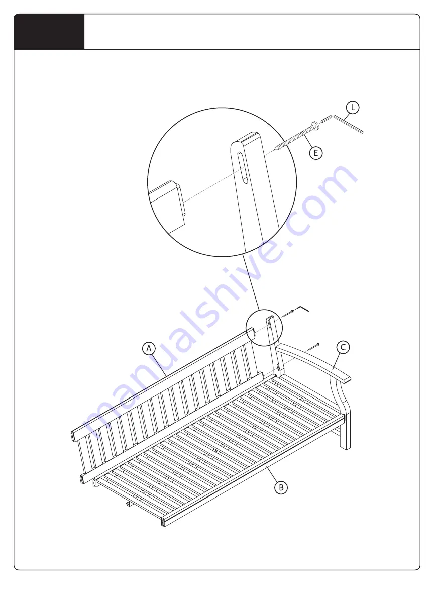 rst brands Kooper OP-AWSOF74-KPR Assembly Instructions Manual Download Page 4