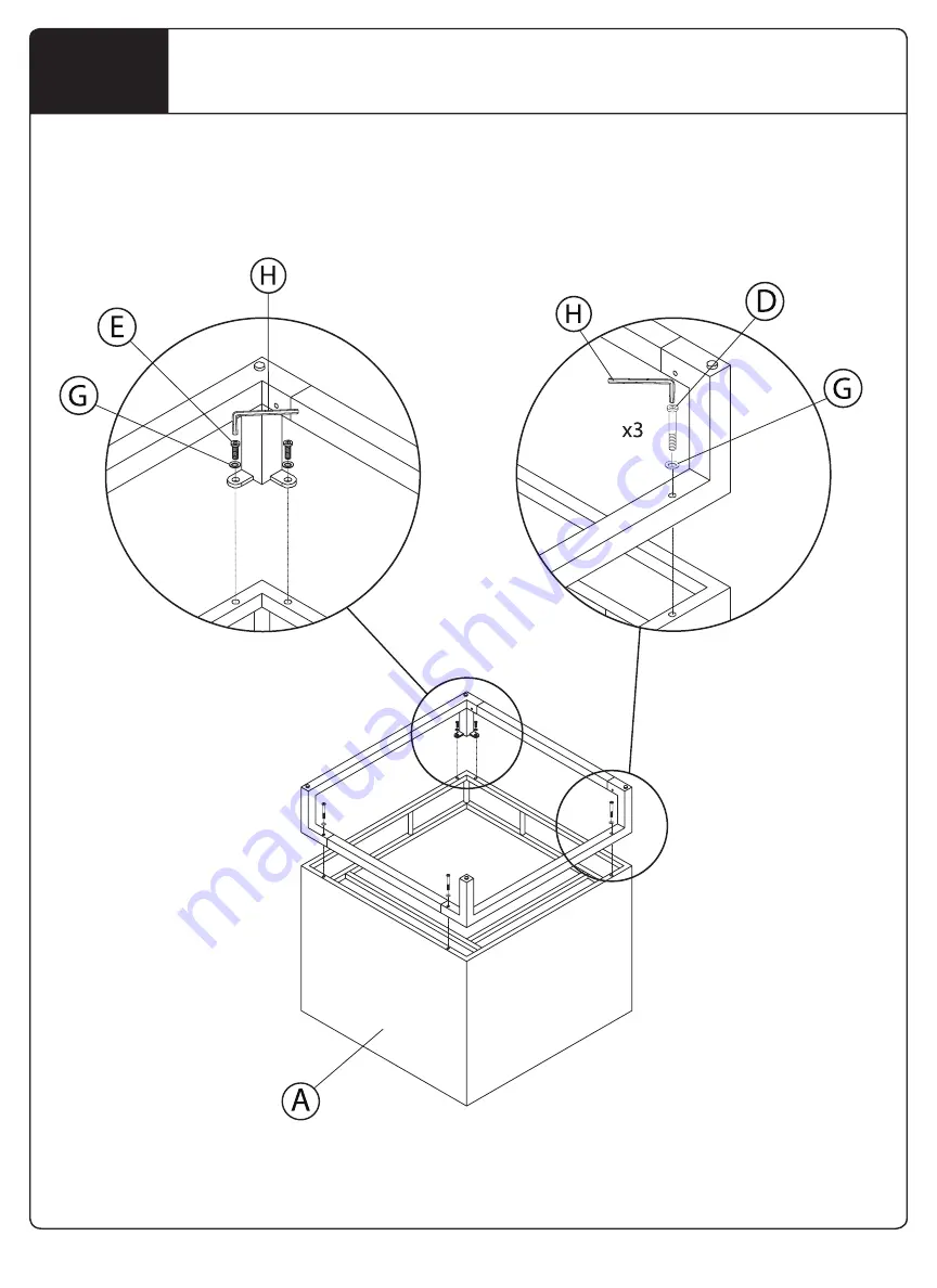 rst brands Milo OP-PECOR-MILO-E Assembly Instructions Manual Download Page 4