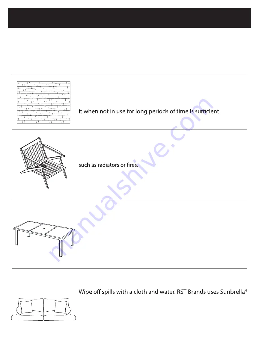 rst brands OP-AWTS-VGHN-CHAIR Скачать руководство пользователя страница 5