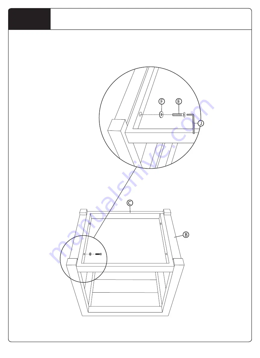 rst brands Portofino Prestige OP-PEST2218A-PORVI Assembly Instructions Manual Download Page 4