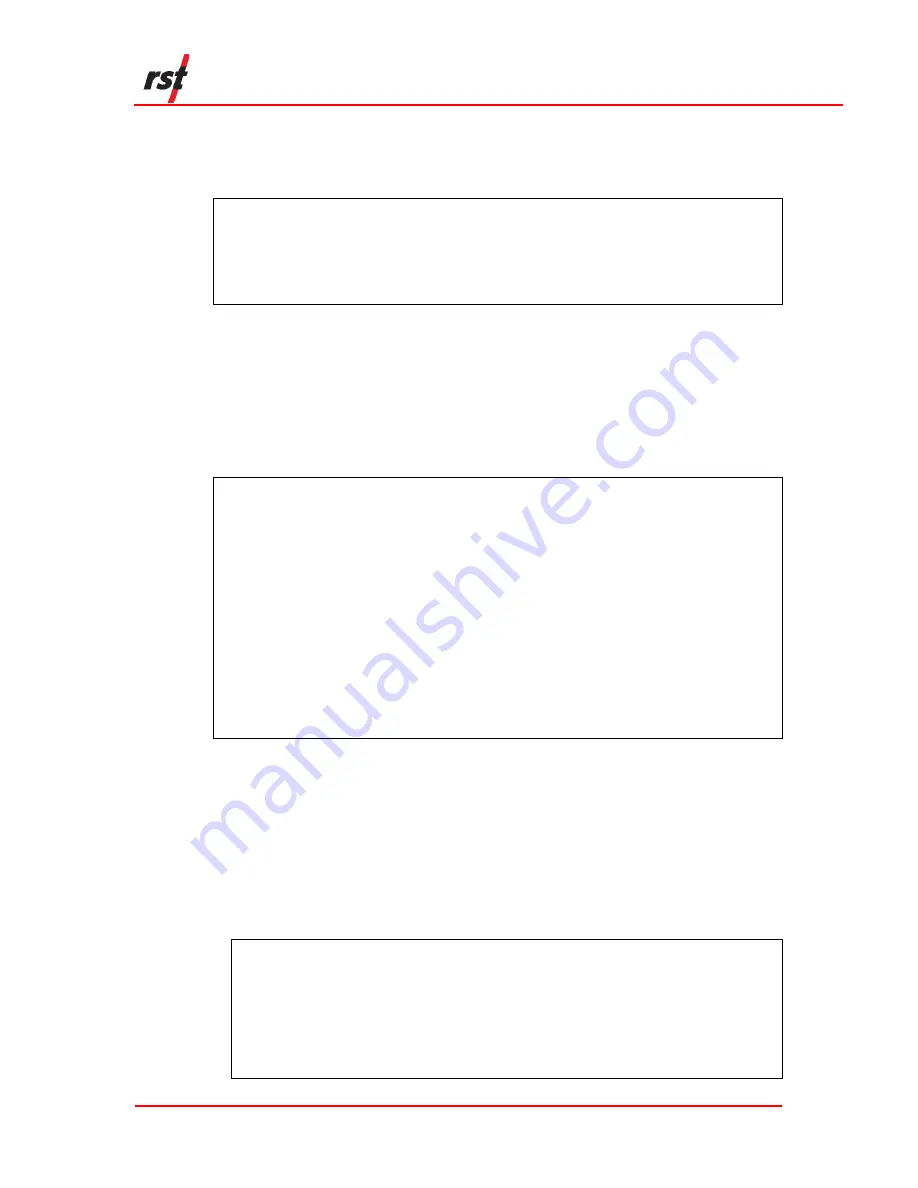 RST Instruments MEMS Digital Inclinometer System Instruction Manual Download Page 13