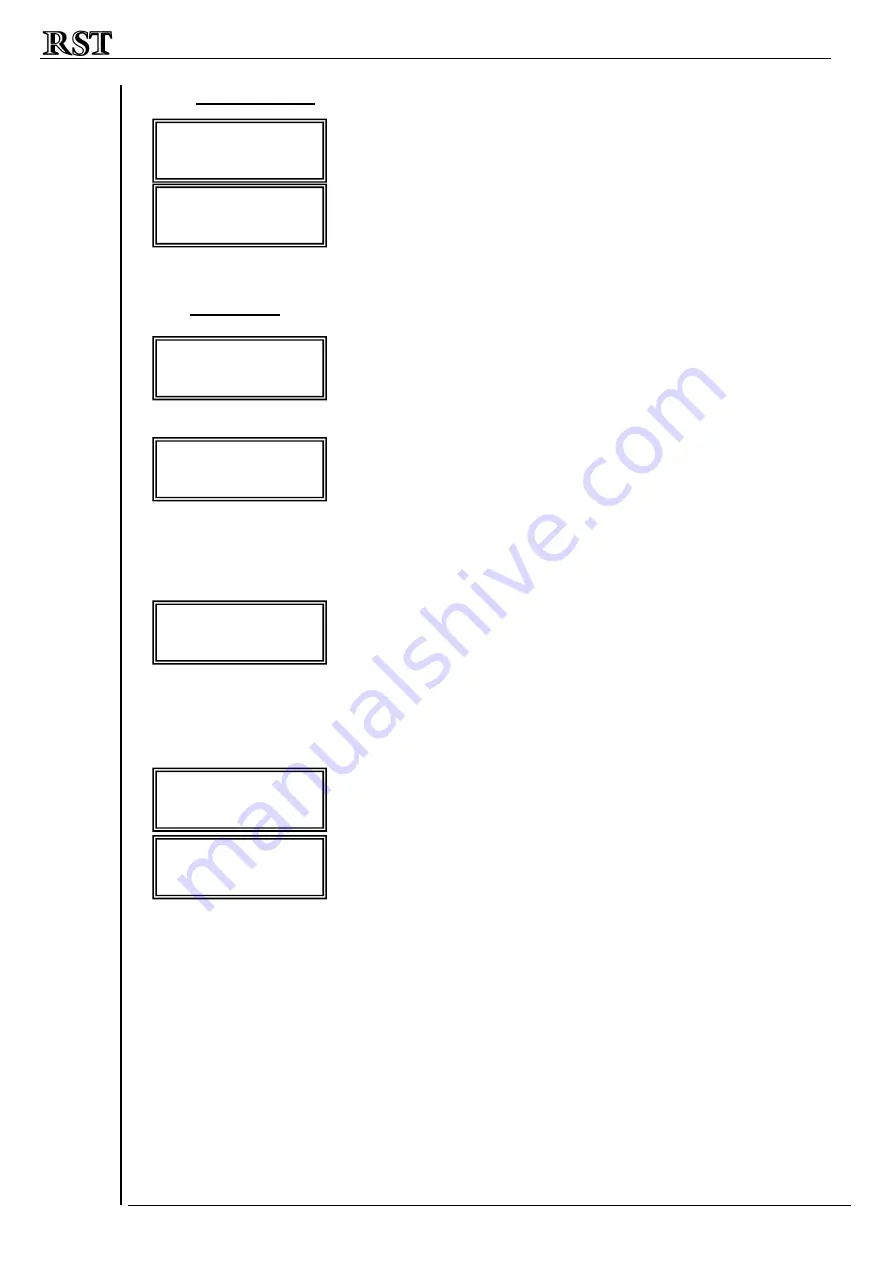 RST FRC-F Series Manual Download Page 64