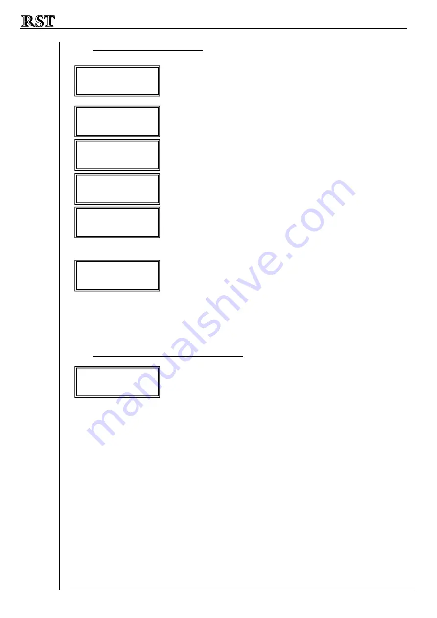 RST FRC-F Series Manual Download Page 75