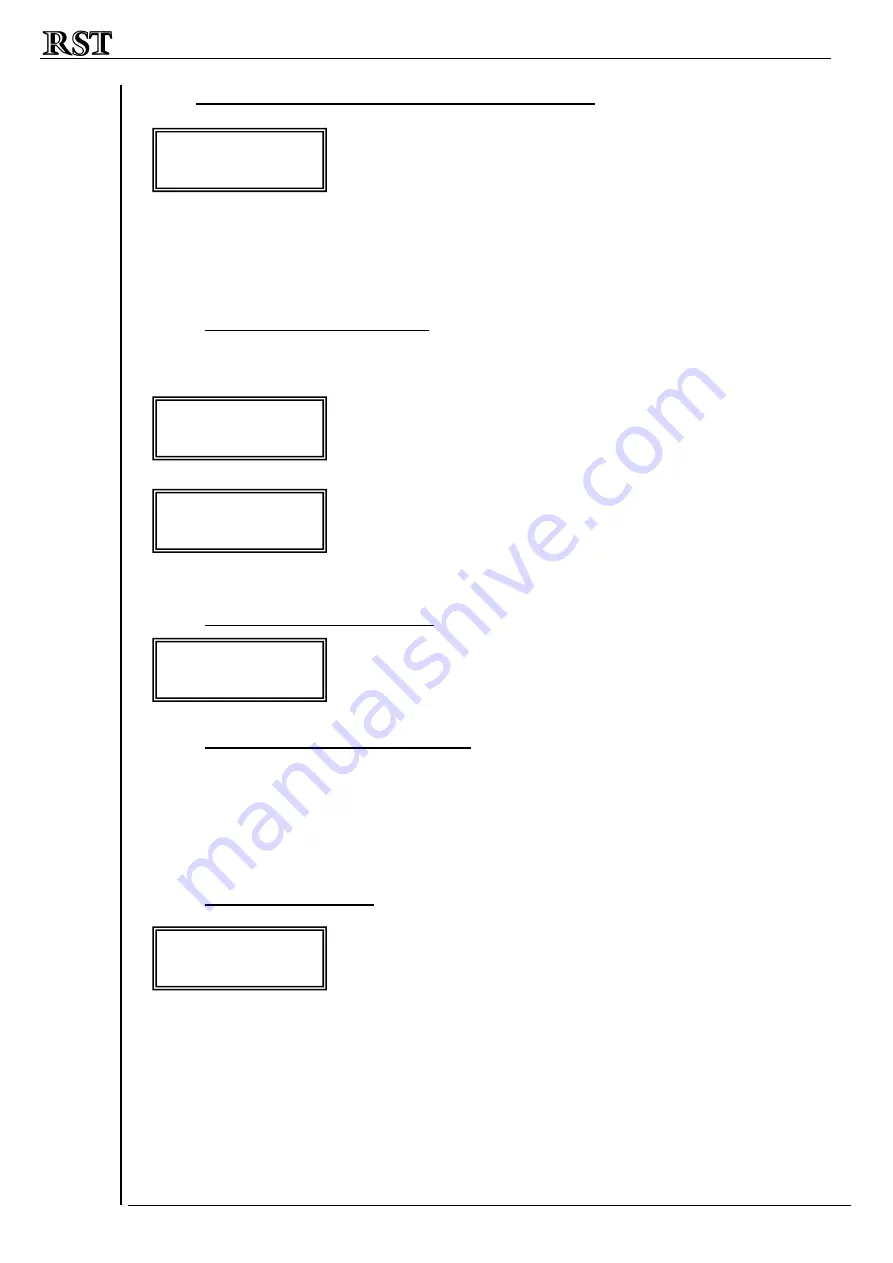 RST FRC-F Series Manual Download Page 81