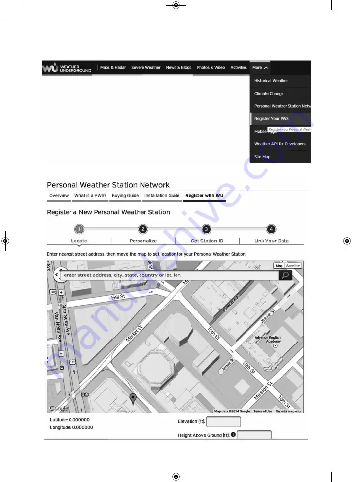 RST meteoscan 937PRO Operation Manual Download Page 22