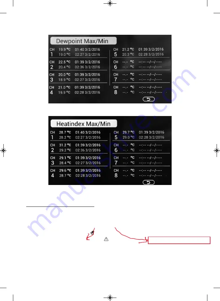 RST meteoscan 938PRO Operation Manual Download Page 44