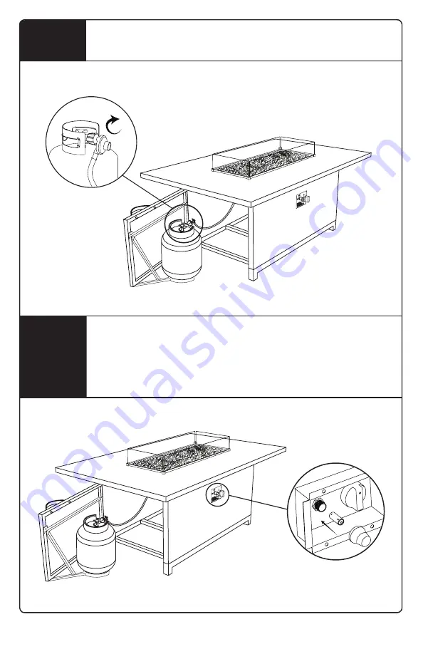 RST Milo Fire Table Assembly Instructions Manual Download Page 6