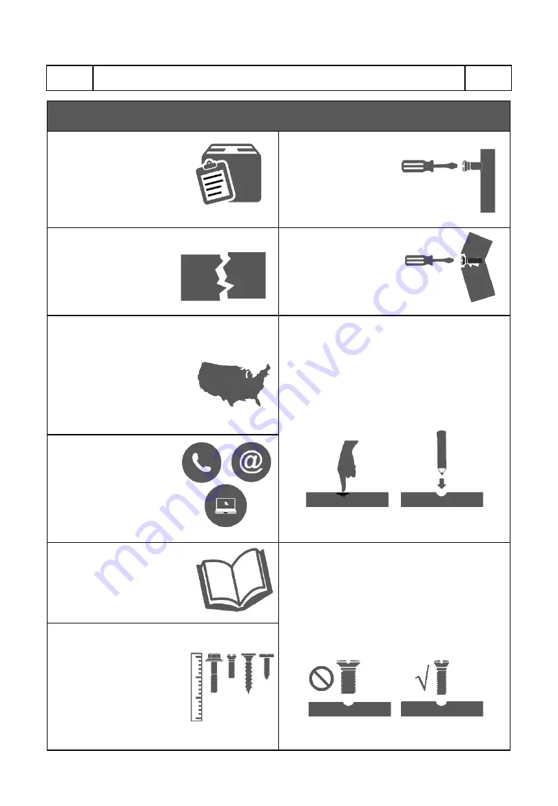 RTA Products Techni Mobili RTA-K250D Assembly Instructions Manual Download Page 3