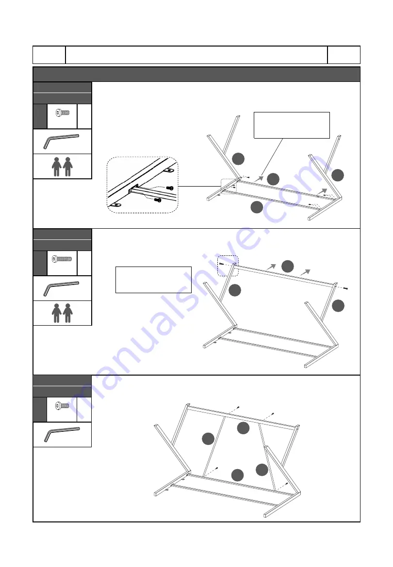 RTA Products Techni Mobili RTA-K250D Assembly Instructions Manual Download Page 4