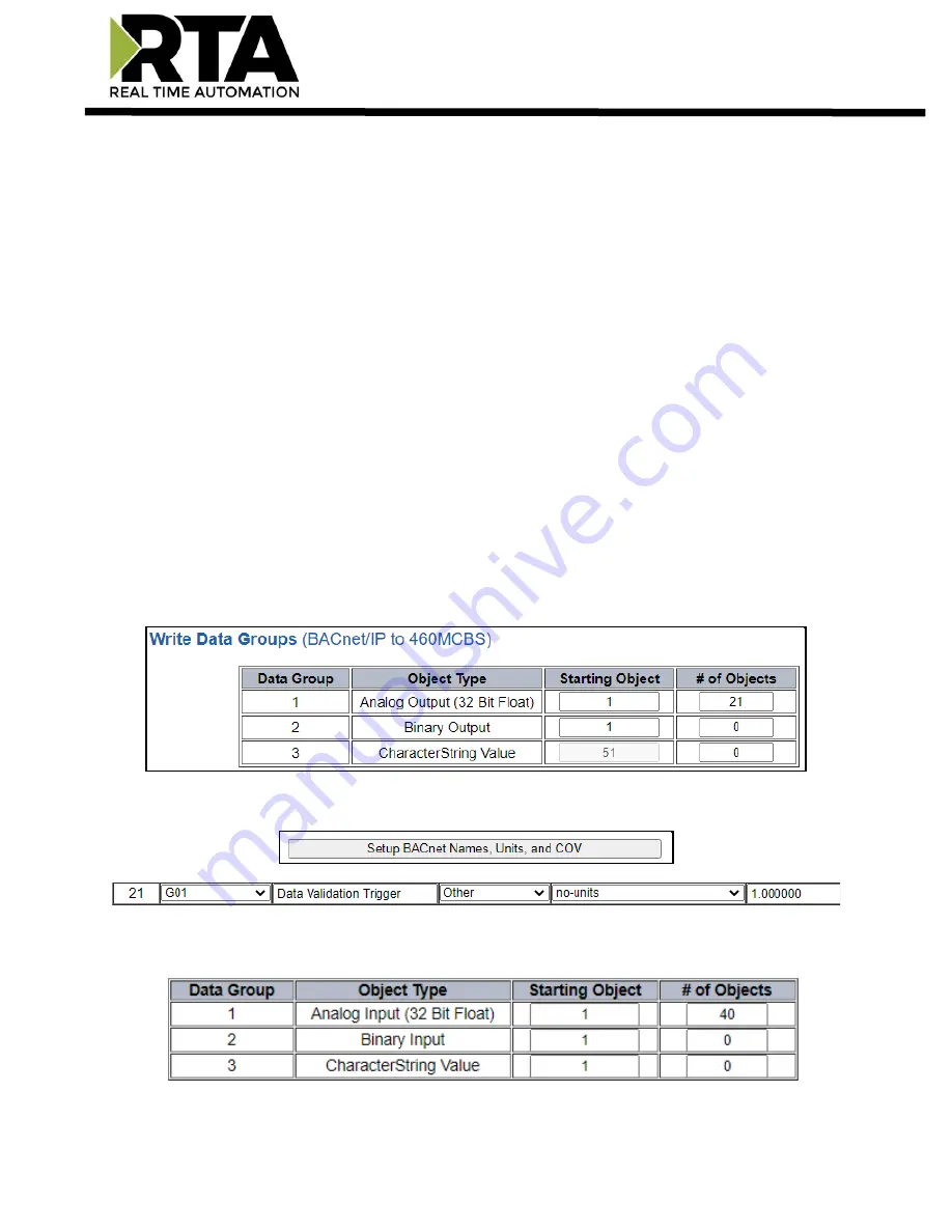 RTA 460BMSUS-NNA4 Product User Manual Download Page 53