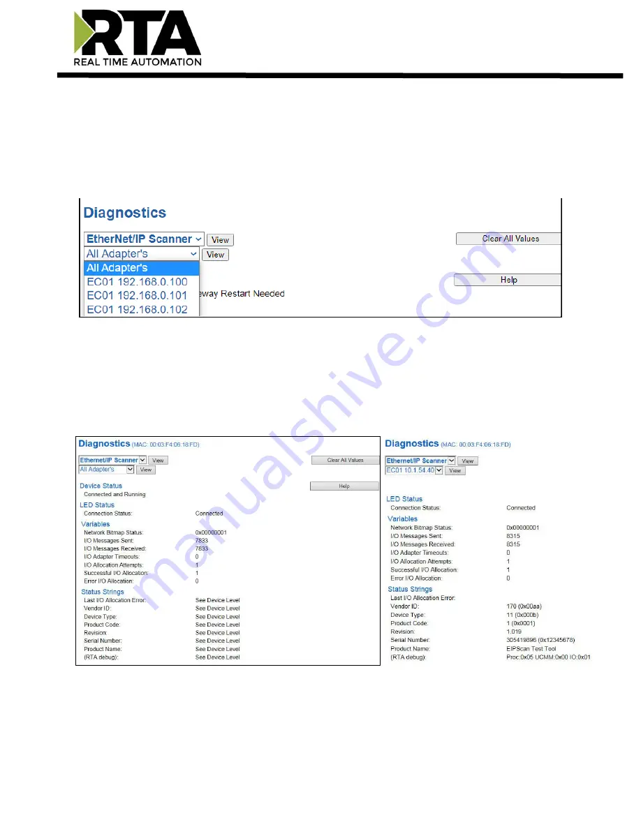 RTA 460ECMC Product User Manual Download Page 54