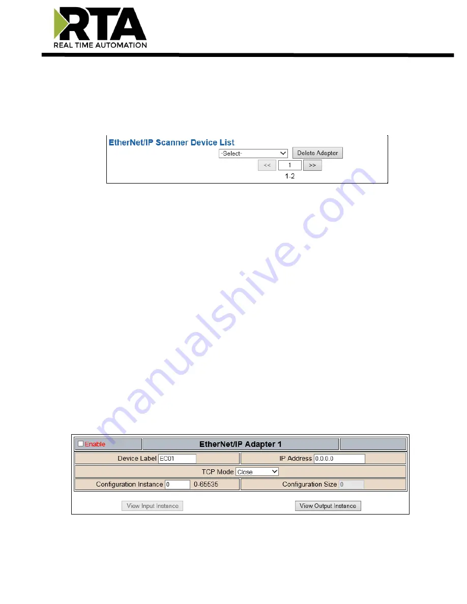 RTA 460ECMRS-NNA4 Скачать руководство пользователя страница 18