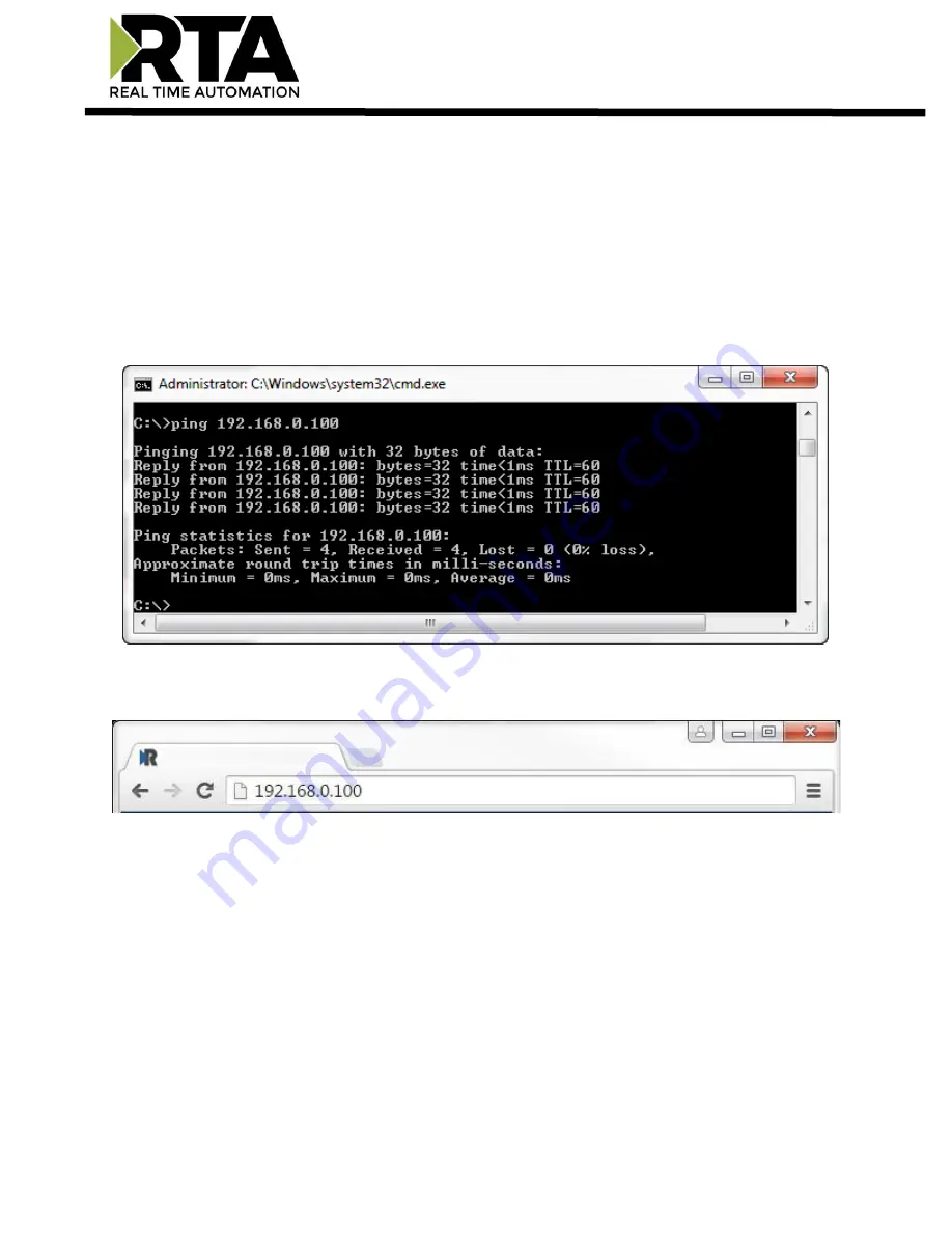 RTA 460PSTCP-NNA4 Product User Manual Download Page 12