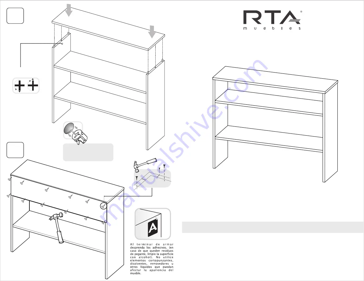 RTA BEIJING ALC 4396 Assembly Instructions Download Page 1