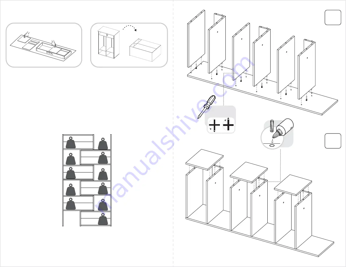 RTA BLM3303 Assembly Instructions Manual Download Page 4