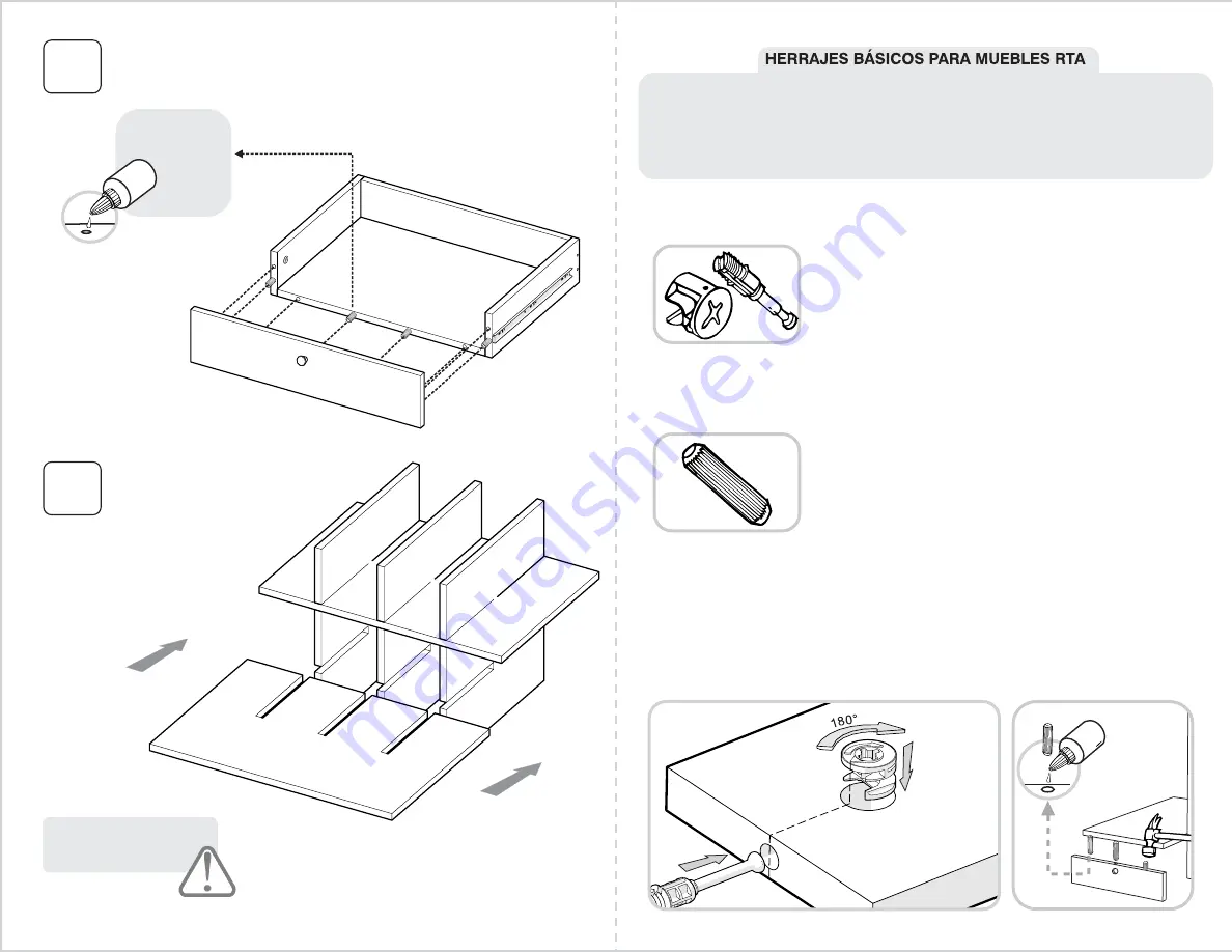 RTA BLW2330 Assembly Instructions Manual Download Page 3