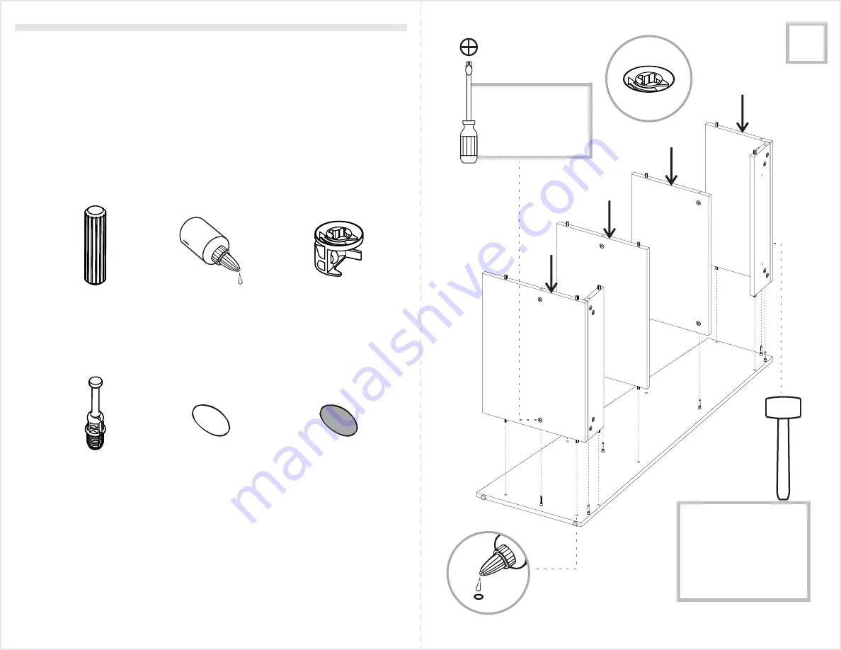 RTA BWM3981 Assembly Instructions Manual Download Page 4