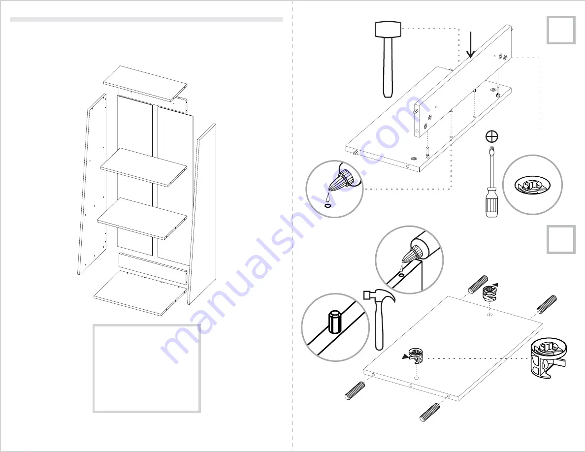 RTA BWM3981 Assembly Instructions Manual Download Page 6