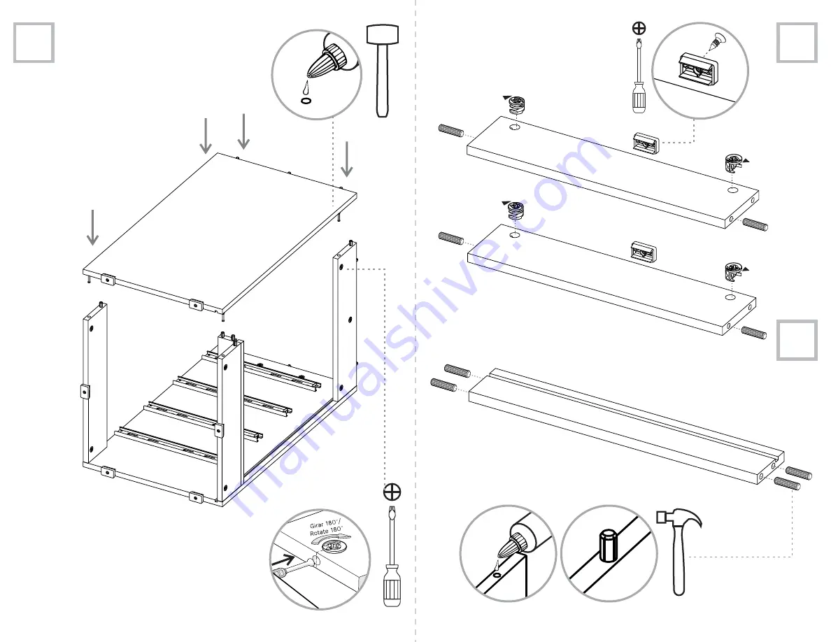 RTA CNG4952 Assembly Instructions Manual Download Page 9