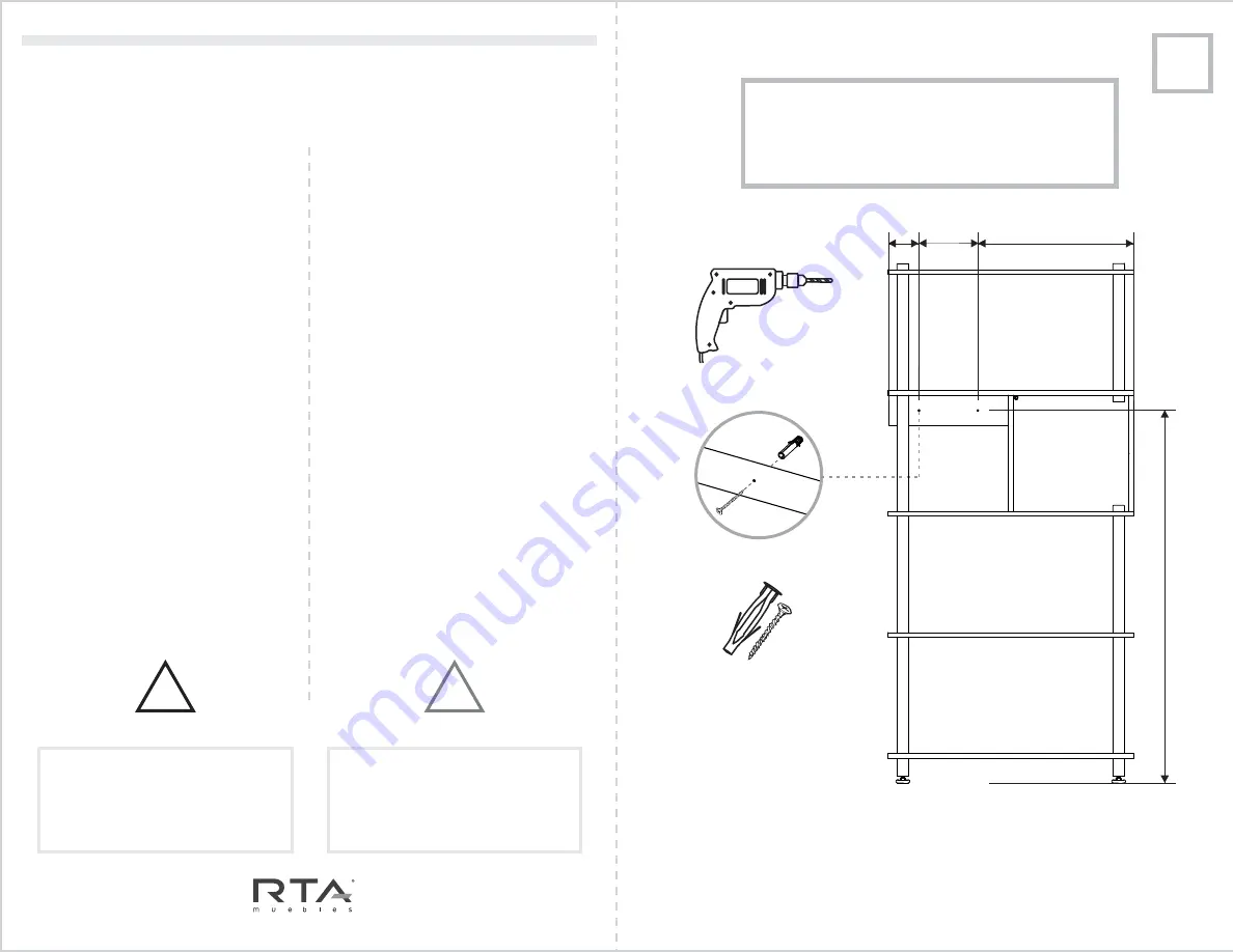 RTA CUBIK 2 BWD5788 Assembly Instructions Manual Download Page 2