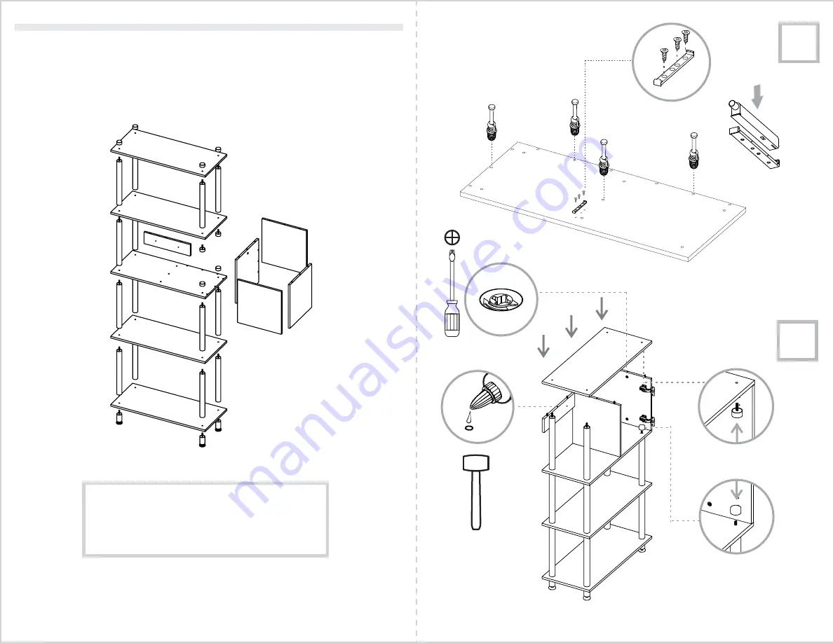 RTA CUBIK 2 BWD5788 Assembly Instructions Manual Download Page 6