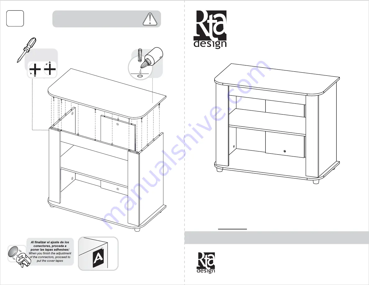 RTA RLA 2674 Assembly Instructions Manual Download Page 1