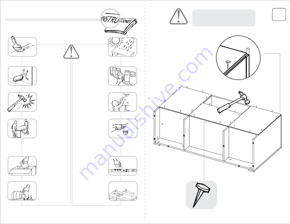 RTA RLH2977 Assembly Instructions Manual Download Page 2