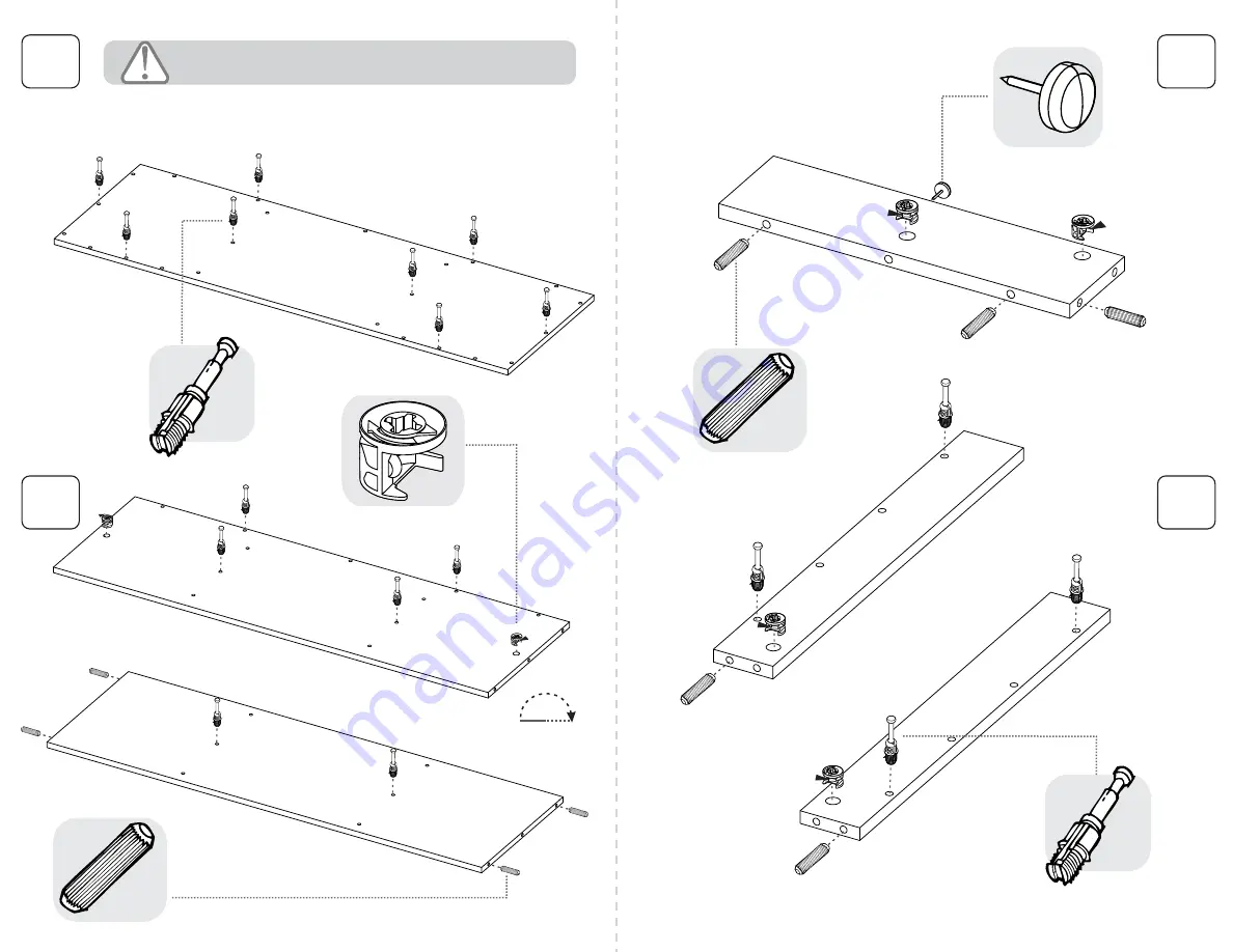 RTA RLH2977 Assembly Instructions Manual Download Page 8