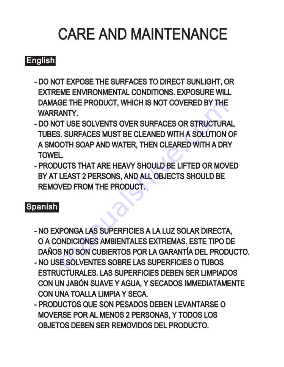 RTA rta-3806 Assembly Instructions Manual Download Page 25