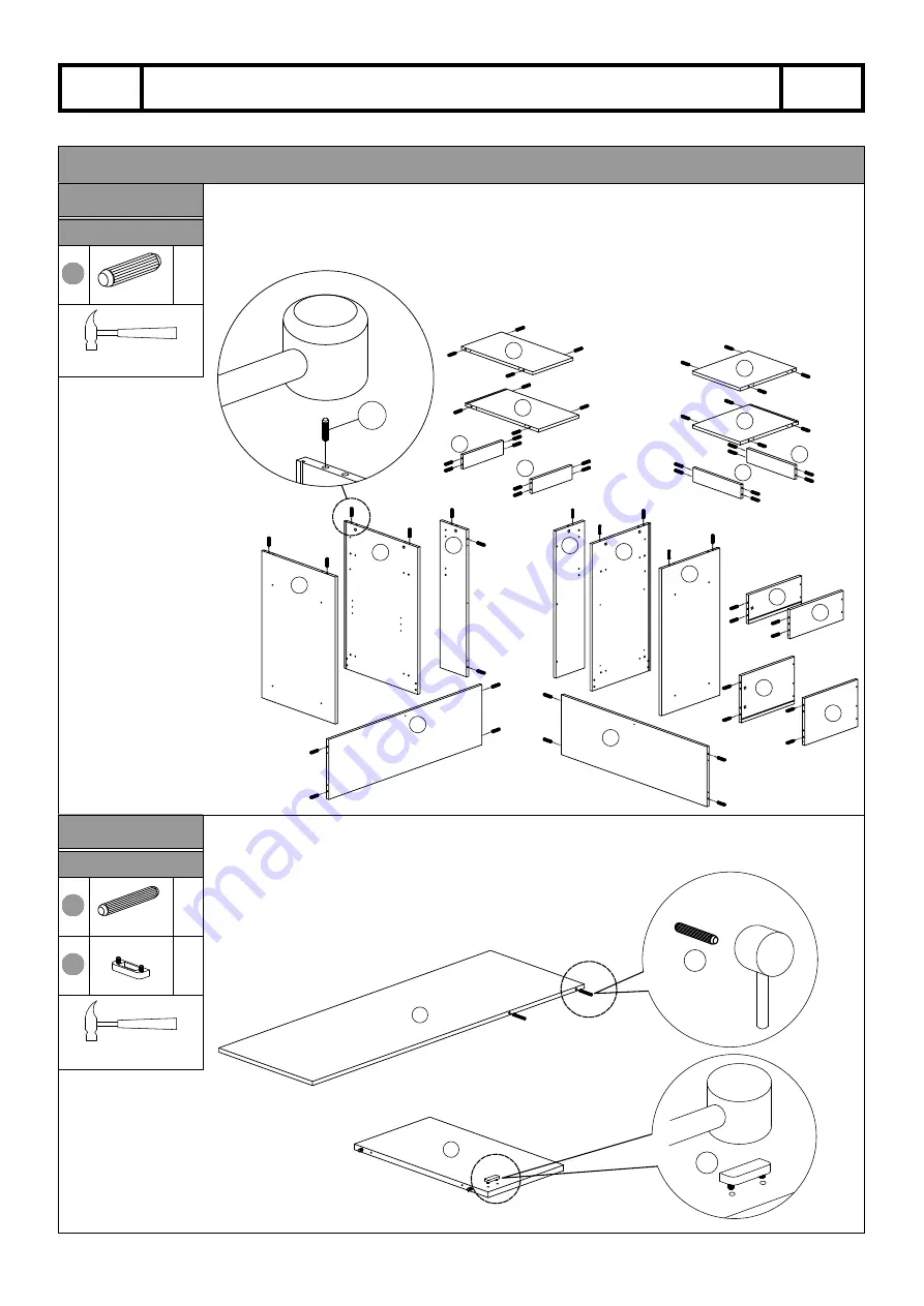 RTA Techni Mobili RTA-8412L Assembly Instructions Manual Download Page 7