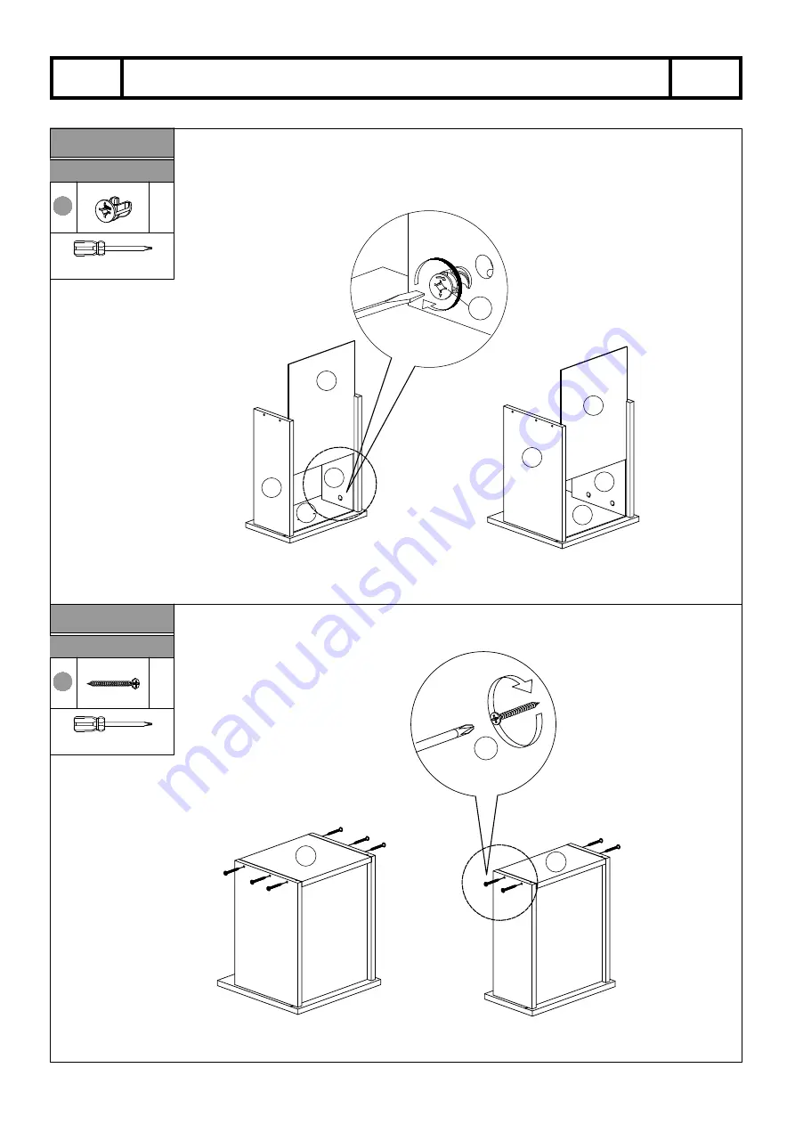 RTA Techni Mobili RTA-8412L Assembly Instructions Manual Download Page 16