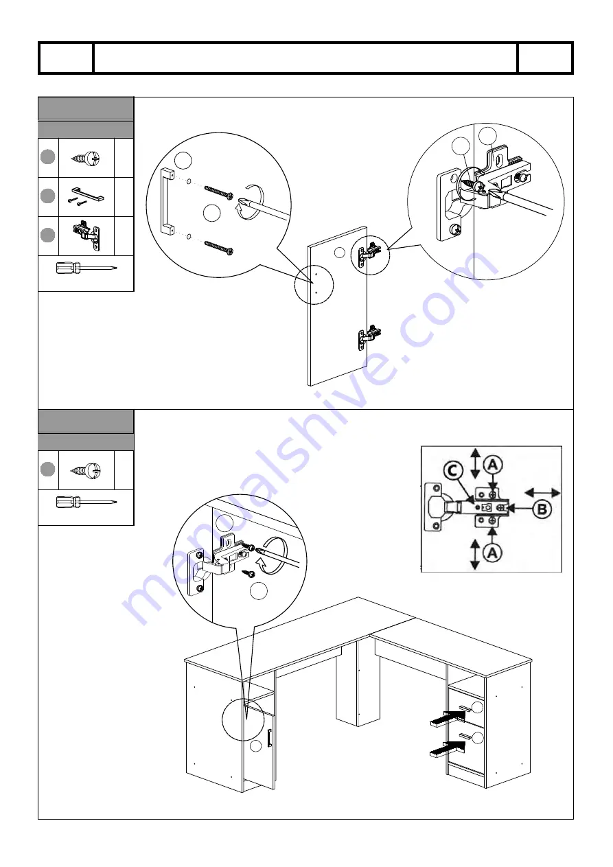 RTA Techni Mobili RTA-8412L Assembly Instructions Manual Download Page 18