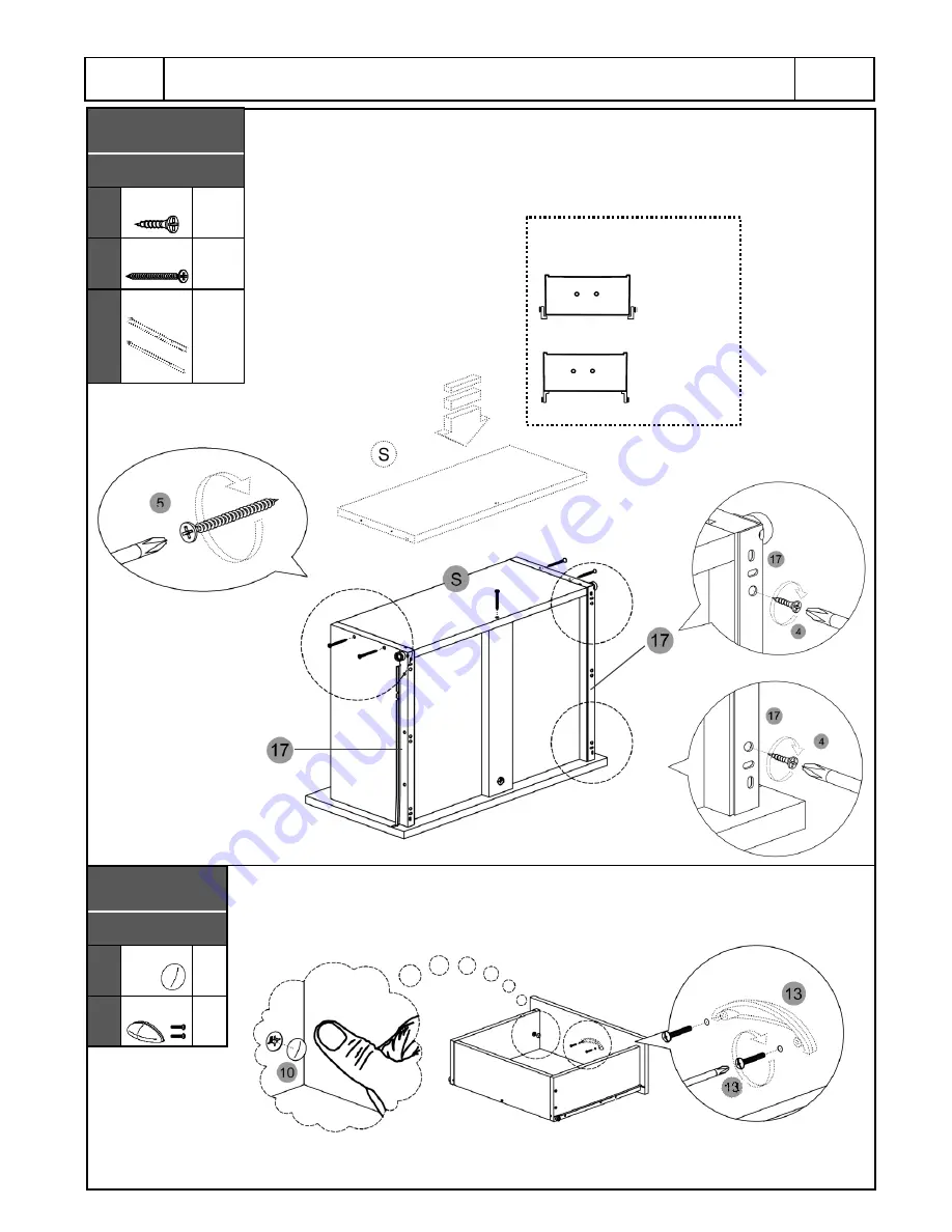 RTA Techni Mobili RTA-8807 Assembly Instructions Manual Download Page 14