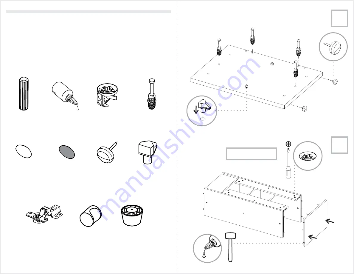 RTA Z-101-P Assembly Instructions Manual Download Page 4