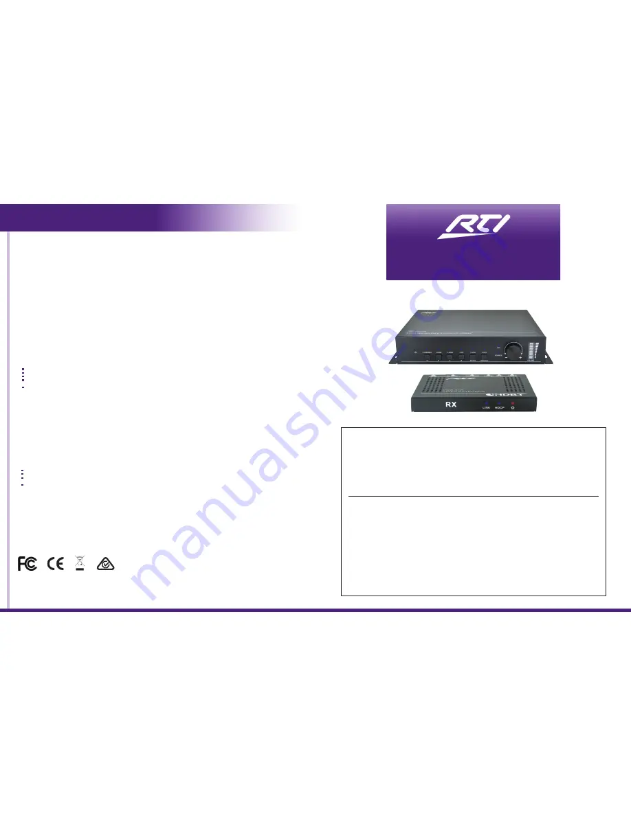 RTI VSS-51 Reference Manual Download Page 1