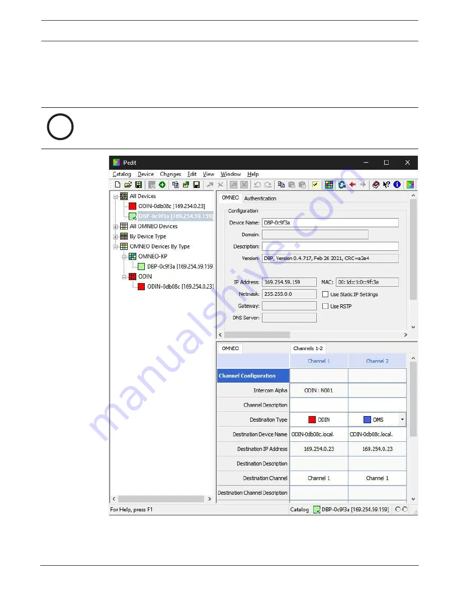 RTS DBP 4F Technical Manual Download Page 21