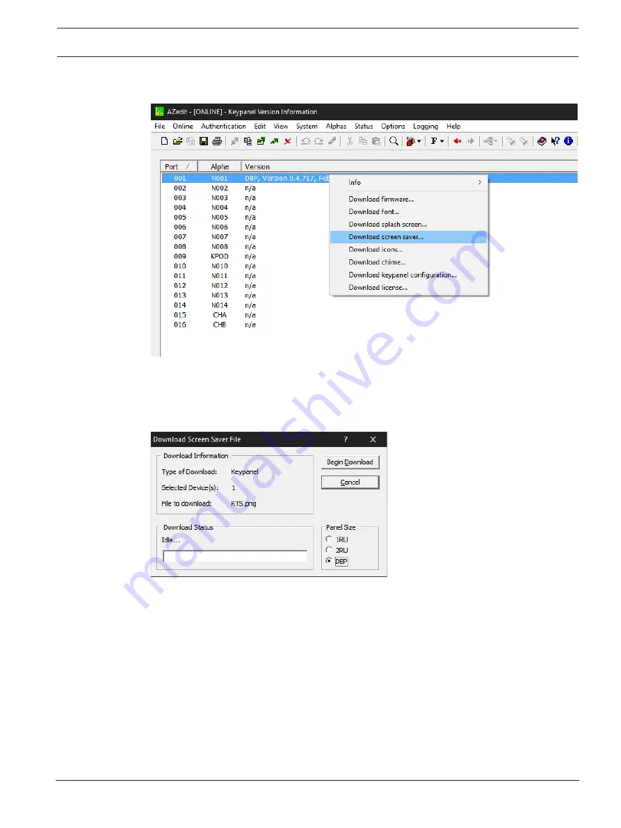 RTS DBP 4F Technical Manual Download Page 45