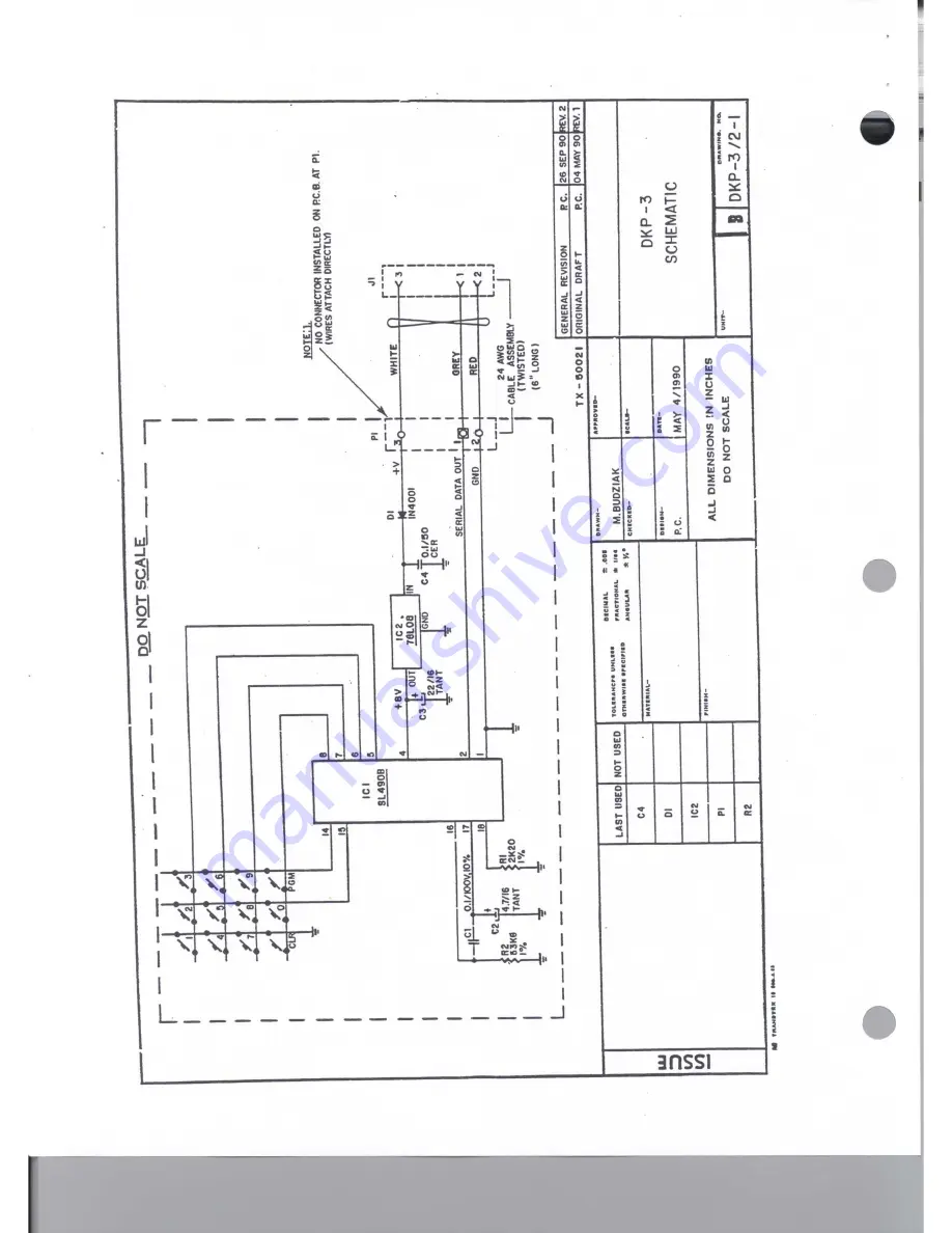 RTS EKP-96 Parts Manual Download Page 13