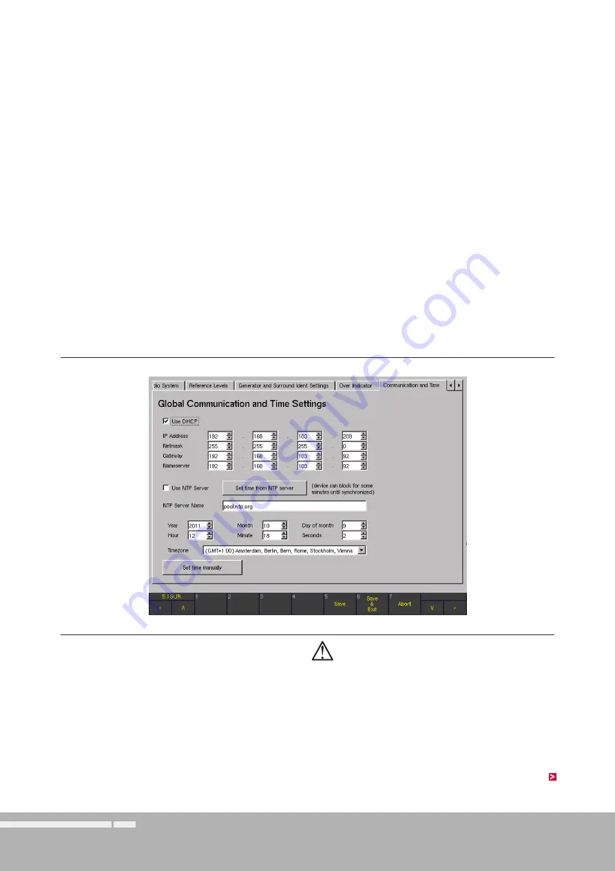 RTW SurroundMonitor 11900 Series Manual Download Page 146