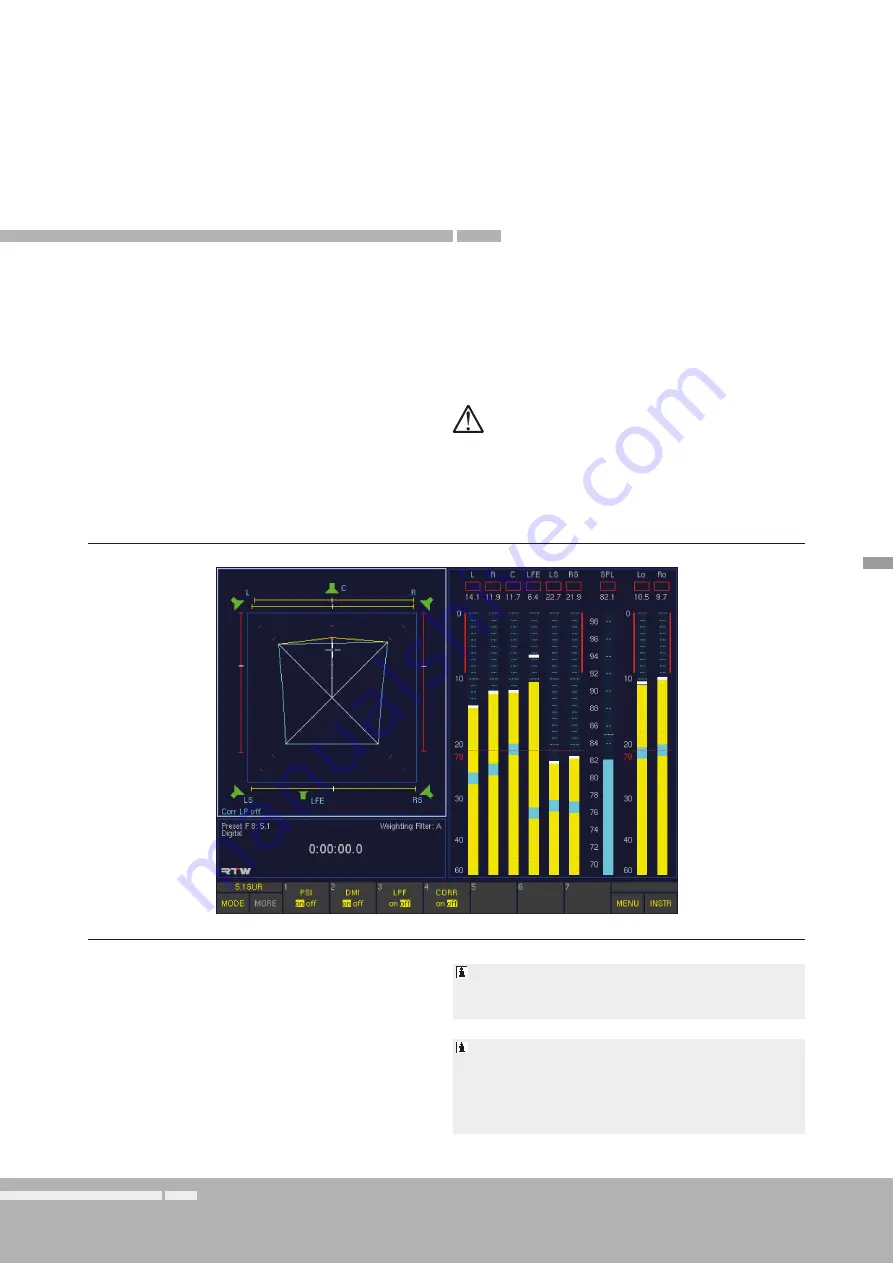 RTW SurroundMonitor 11900 Series Скачать руководство пользователя страница 209