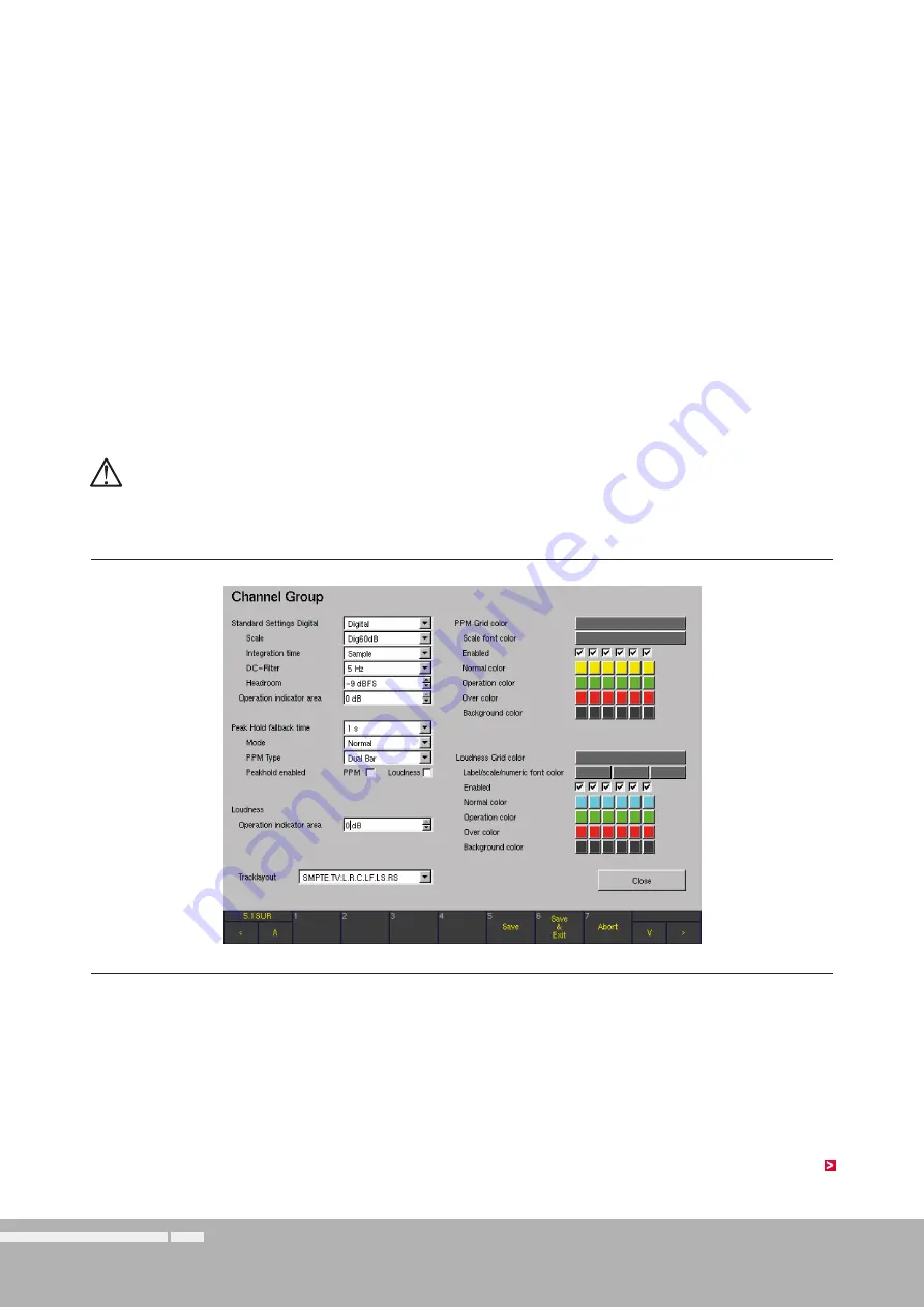 RTW SurroundMonitor 11900 Series Manual Download Page 316